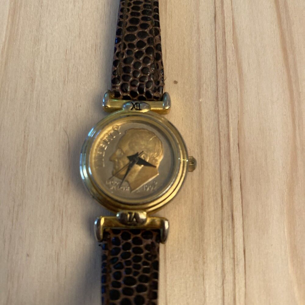 Dime Coin Ladies Watch New Battery